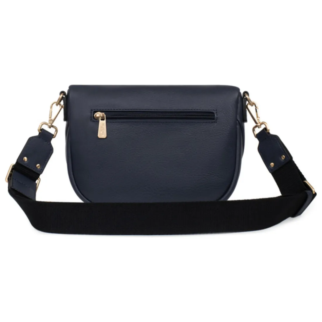 Sac porté travers TAIMA Bleu nuit en cuir Tess