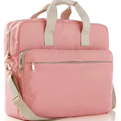 Sac pour ordinateur en Textile Rose