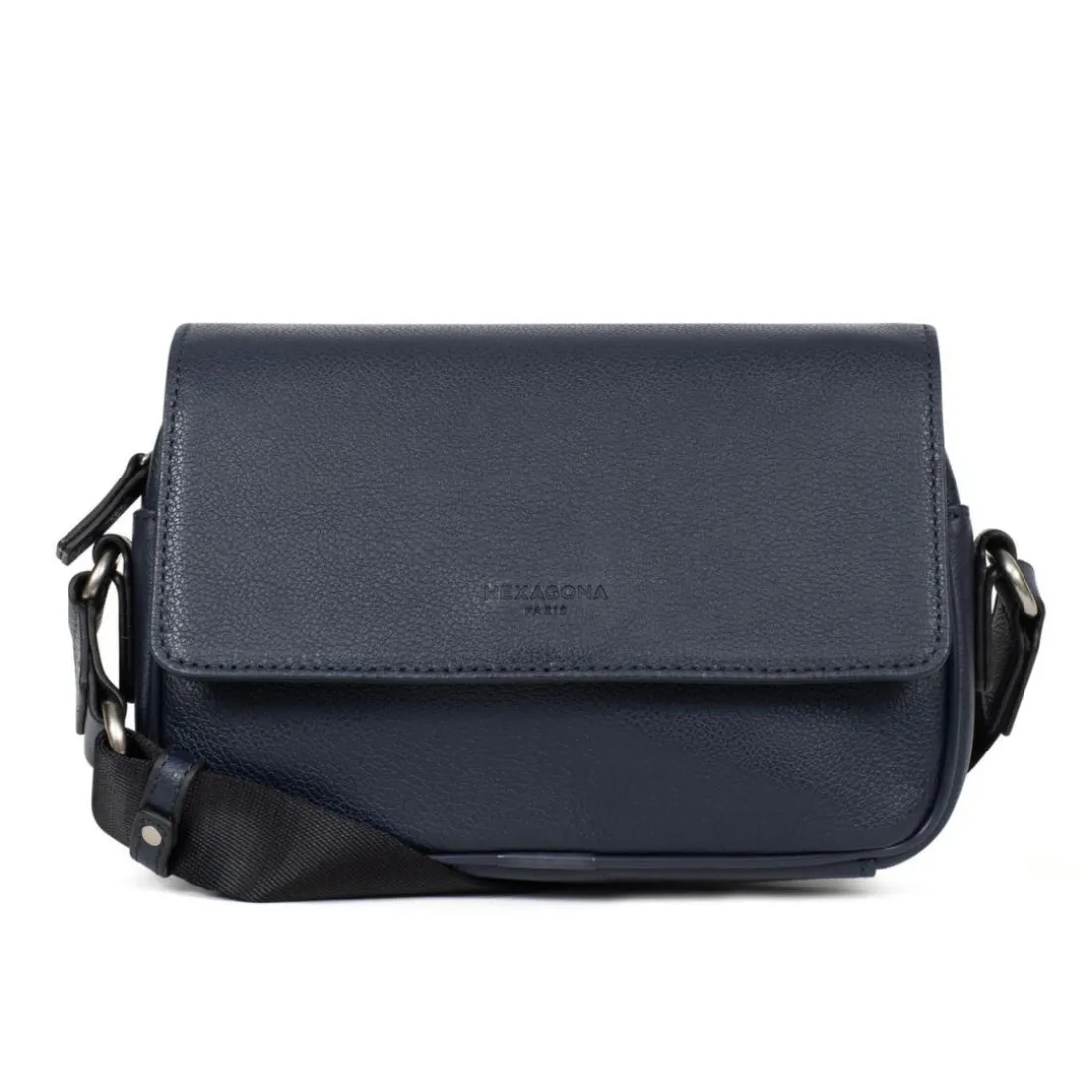 Sac reporter Cuir CONFORT Marine Uma