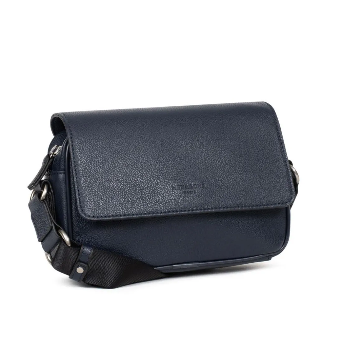 Sac reporter Cuir CONFORT Marine Uma