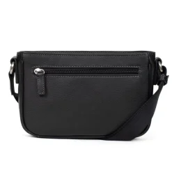 Sac reporter Cuir CONFORT Noir Kara