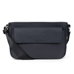 Sac reporter Cuir CONFORT Marine Tia