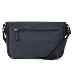 Sac reporter Cuir CONFORT Marine Tia