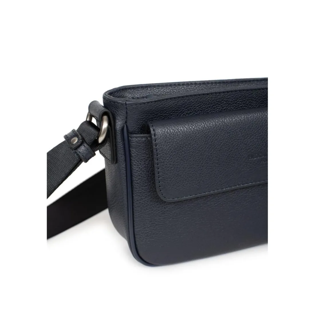 Sac reporter Cuir CONFORT Marine Tia