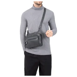 Sac reporter Cuir INSTINCT Marron Ty
