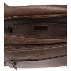 Sac reporter Cuir INSTINCT Marron Leo
