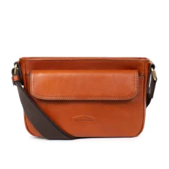 Sac reporter Cuir STUART Cognac Dee