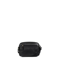 Sac reporter STUART Noir en cuir Yara