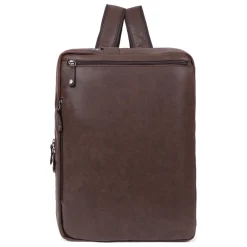 Sac transformable 15'' & A4 Cuir INSTINCT Marron