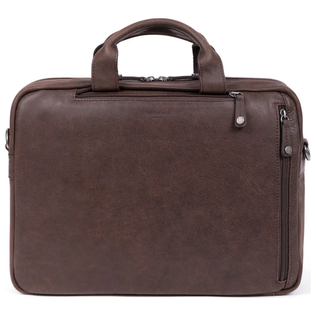 Sac transformable 13'' & A4 Cuir INSTINCT Marron