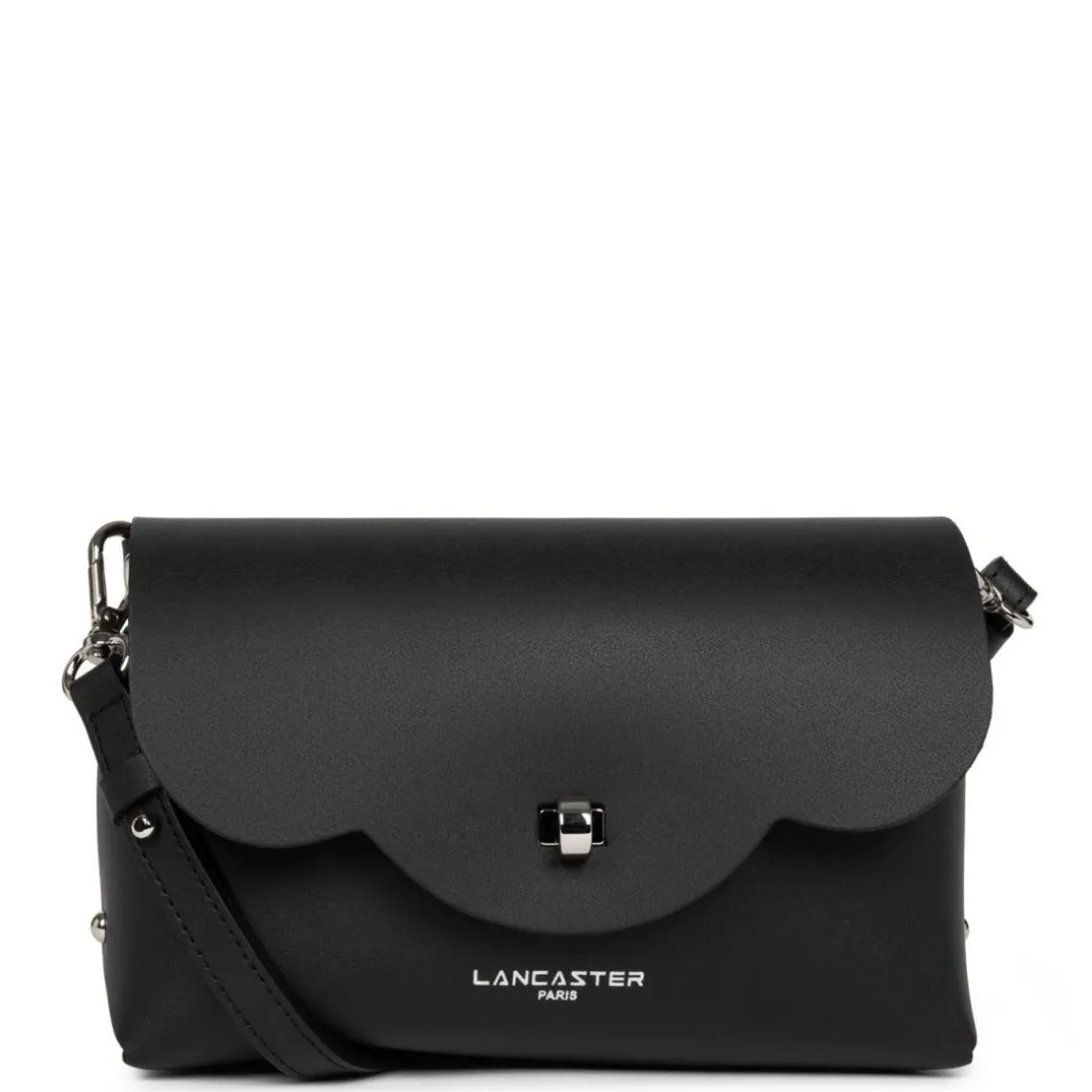 Sac Trotteur en cuir Noir / Champagne CITY FLORE