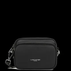 Sac trotteur Zippé Donna Ama noir en cuir