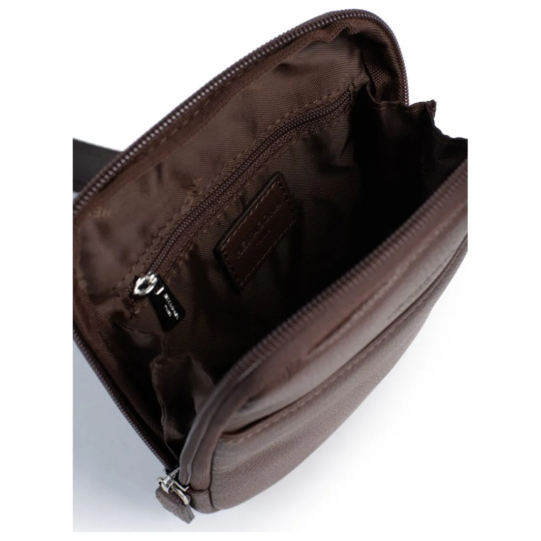 Sacoche Cuir CONFORT Chocolat Zane