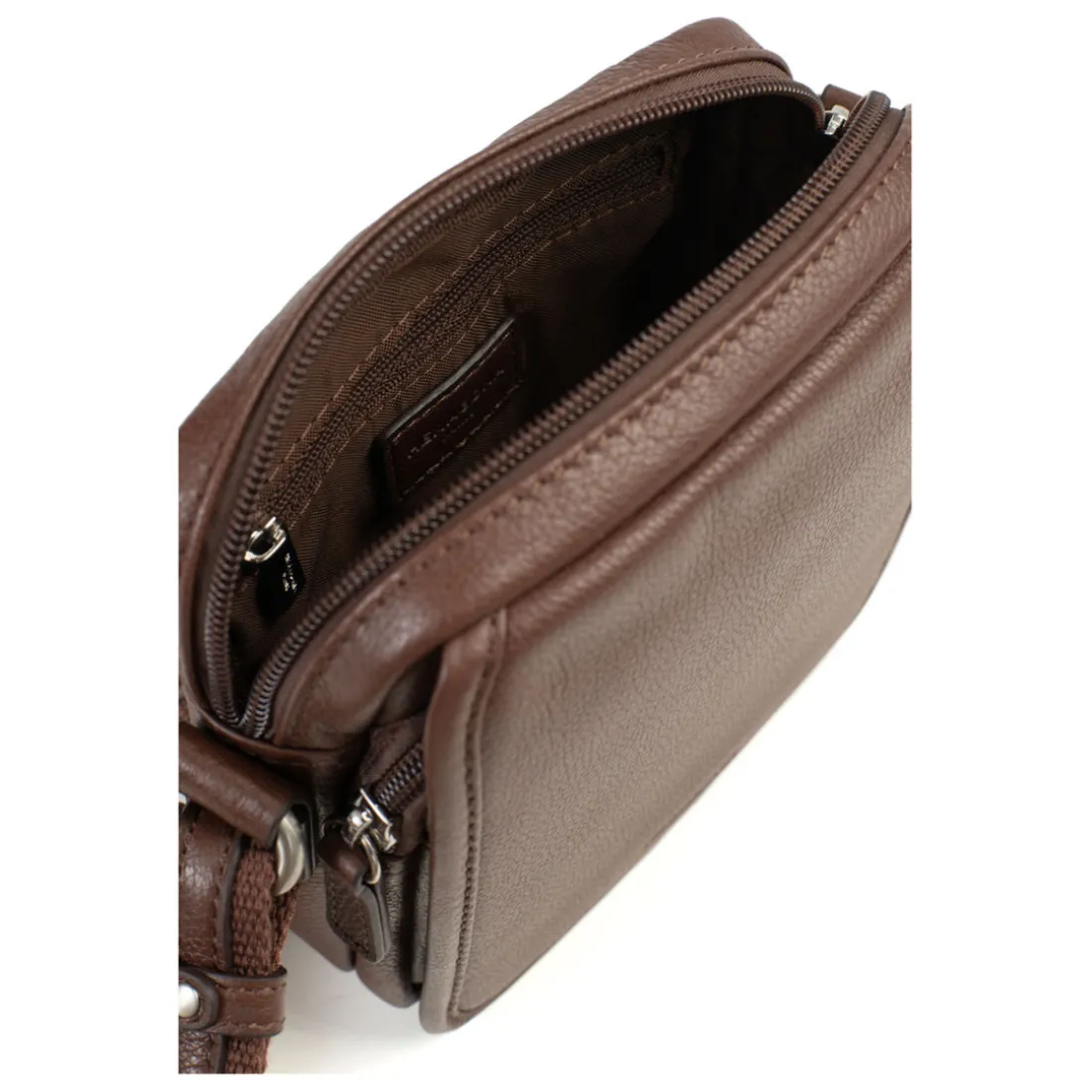 Sacoche Cuir CONFORT Chocolat Kyle