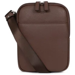 Sacoche Cuir CONFORT Chocolat Logan
