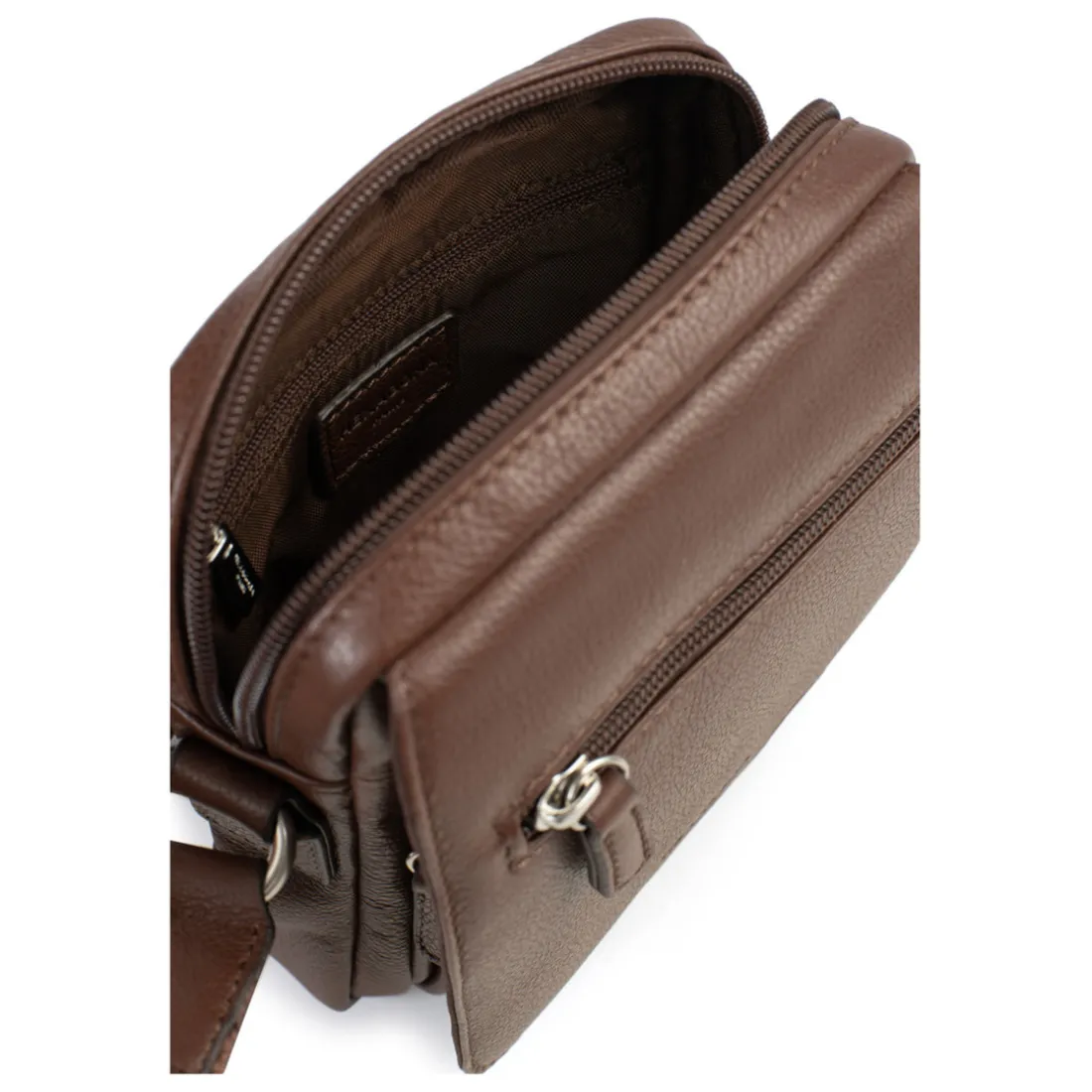 Sacoche Cuir CONFORT Chocolat Seth