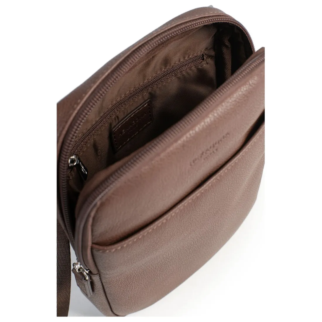 Sacoche Cuir CONFORT Chocolat Carl