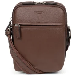 Sacoche Cuir CONFORT Chocolat Elijah
