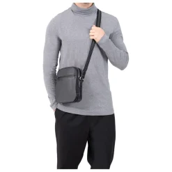 Sacoche Cuir CONFORT Chocolat Elijah