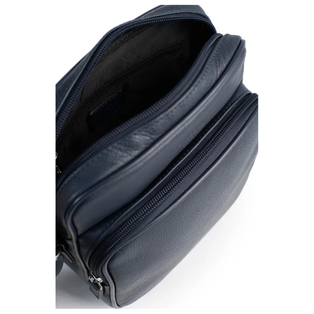 Sacoche Cuir CONFORT Marine Val