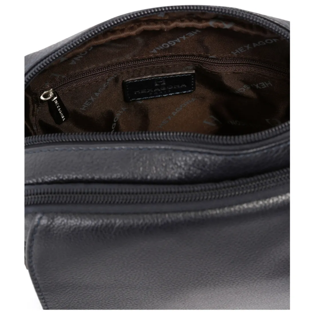 Sacoche Cuir CONFORT Marine Milo