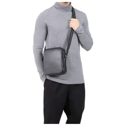 Sacoche Cuir CONFORT Marine Milo