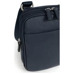 Sacoche Cuir CONFORT Marine Chad