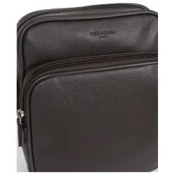 Sacoche Cuir CONFORT Marron foncé Anis