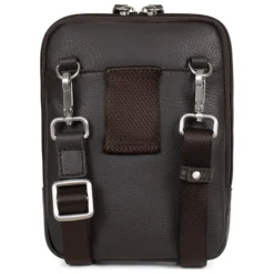 Sacoche Cuir CONFORT Marron foncé Dax