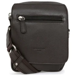 Sacoche Cuir CONFORT Marron foncé Quip