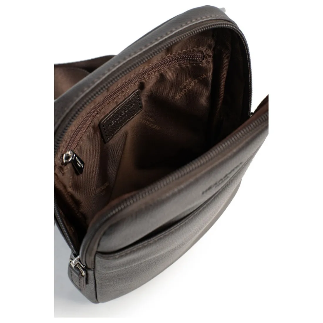 Sacoche Cuir CONFORT Marron foncé Pip