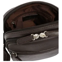 Sacoche Cuir CONFORT Marron foncé Nate