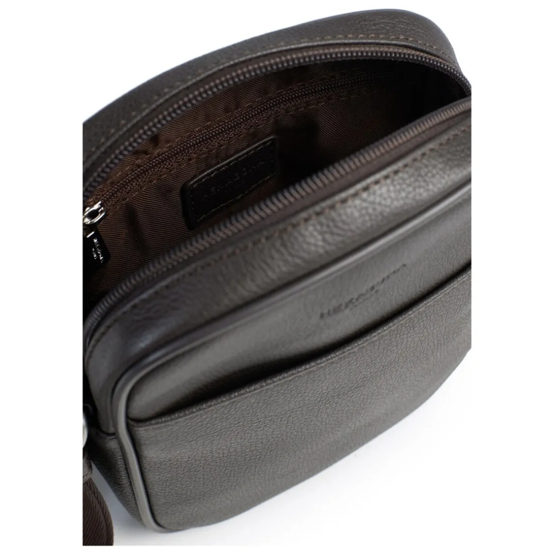Sacoche Cuir CONFORT Marron foncé Abel