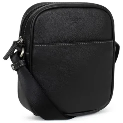 Sacoche Cuir CONFORT Noir Sal