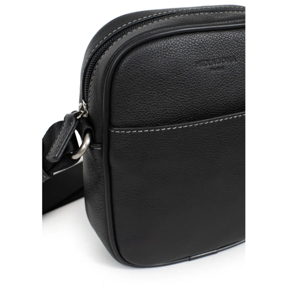 Sacoche Cuir CONFORT Noir Sal