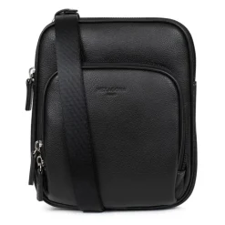 Sacoche Cuir CONFORT Noir Cléo Alia