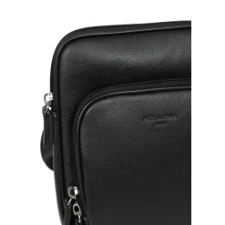 Sacoche Cuir CONFORT Noir Cléo Alia