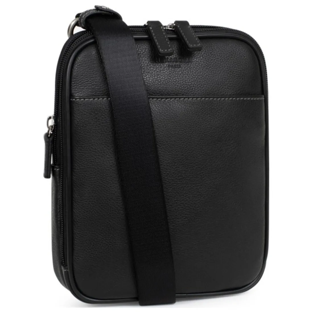 Sacoche Cuir CONFORT Noir Zack