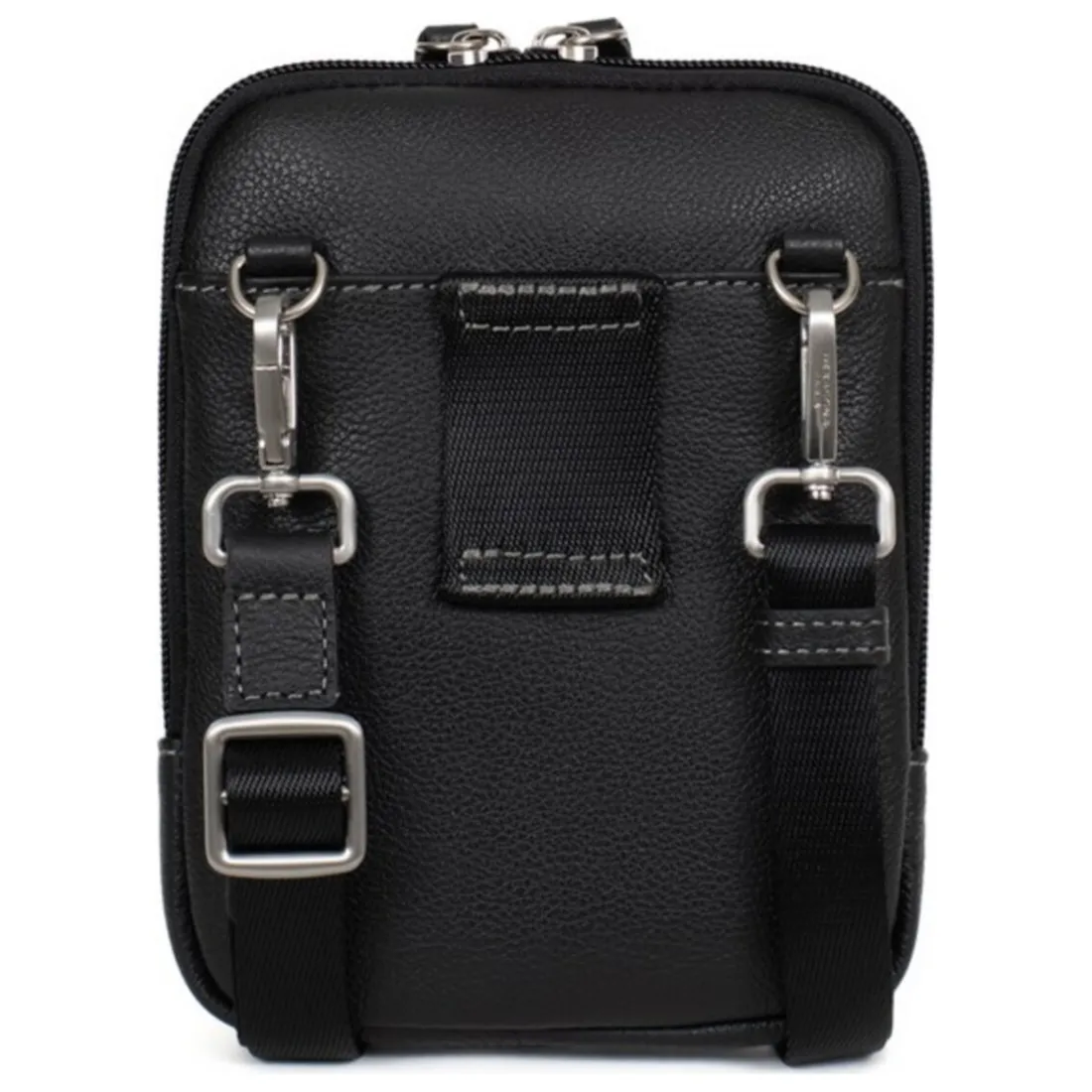 Sacoche Cuir CONFORT Noir Dylan
