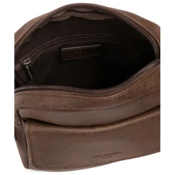 Sacoche Cuir INSTINCT Marron Aaron