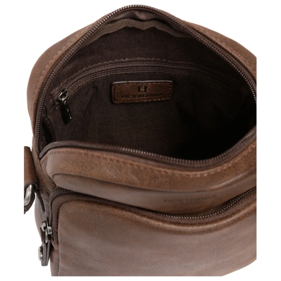 Sacoche Cuir INSTINCT Marron Orin