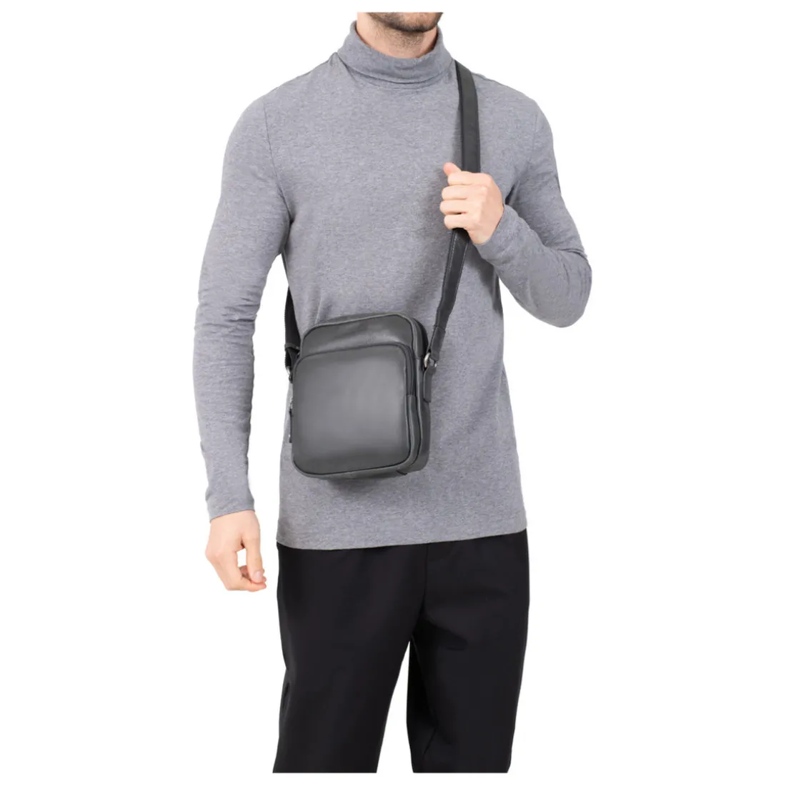 Sacoche Cuir INSTINCT Marron Orin