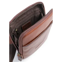 Sacoche Cuir STUART Marron Lise