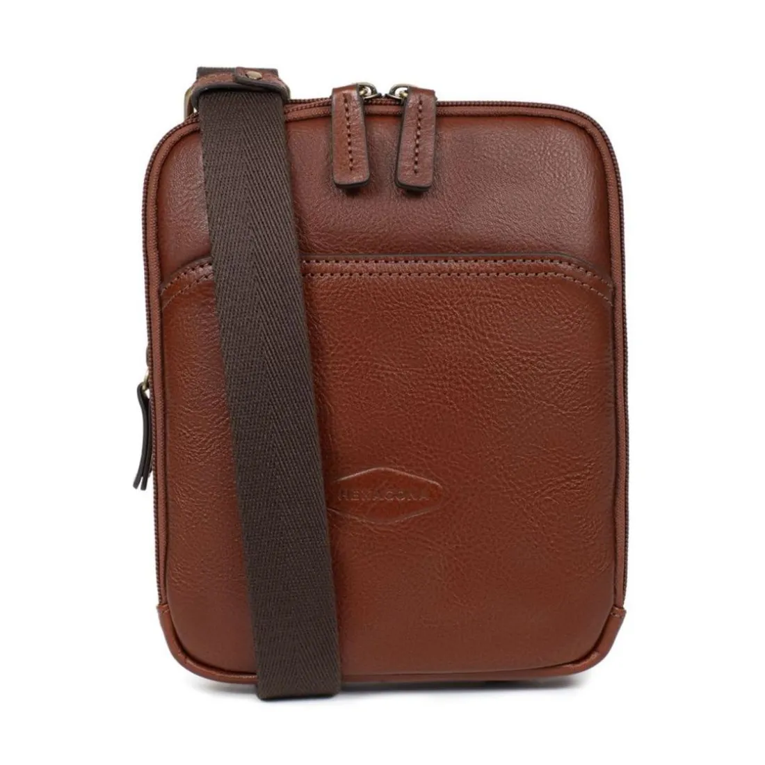 Sacoche Cuir STUART Marron Lina