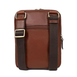 Sacoche Cuir STUART Marron Lina