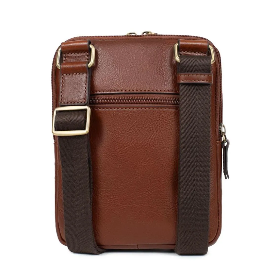 Sacoche Cuir STUART Marron Lina