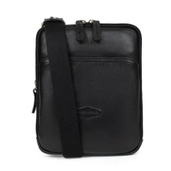 Sacoche Cuir STUART Noir Bree