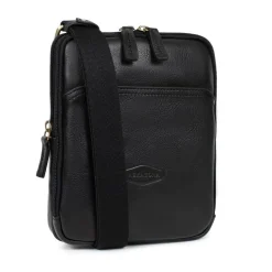 Sacoche Cuir STUART Noir Bree
