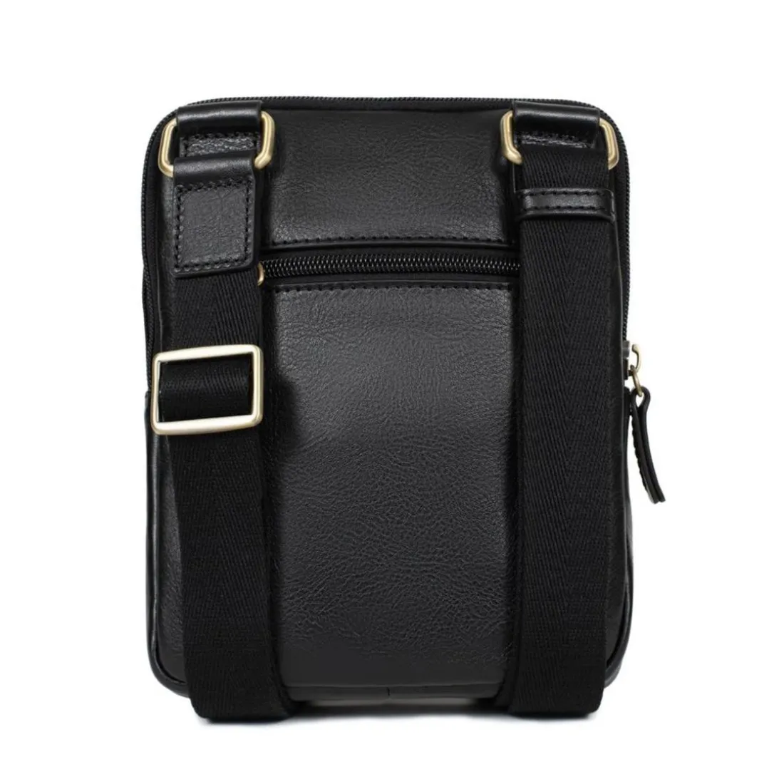 Sacoche Cuir STUART Noir Bree