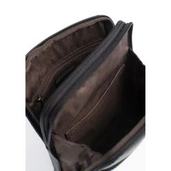 Sacoche Cuir STUART Noir Bree